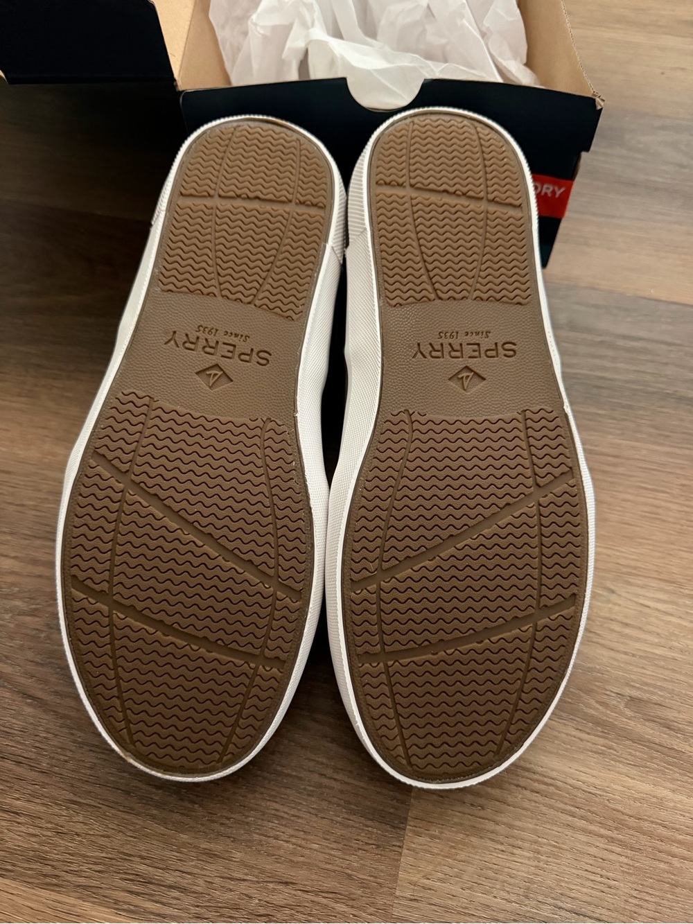 Sperry Men's Black Canvas Low-Top Lace-Up Sneakers - Picture 3 of 6